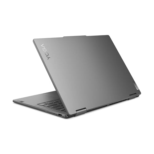 Lenovo Yoga 7 2-in-1 Gen 9 – Ordenador Portátil AI PC Convertible Táctil 14" WUXGA OLED (AMD Ryzen 5 8640HS, 16GB RAM, 512GB SSD, Wi-Fi 6E, Win 11 Home) Gris, Teclado QWERTY Español