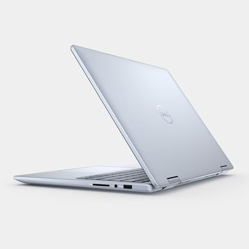Dell Inspiron 14 7440 Ordenador Portátil táctil Convertible de 14" FHD+,Intel Core i5-1334U, Intel Iris Xe Graphics,16GB RAM, 512GB SSD,Windows 11, Teclado retroiluminado QWERTY Español, Cloud Cover