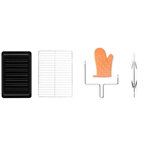 ARDES Horno Eléctrico Ventilado Capacidad 31 Litros Con Luz Interna 9 Funciones Cocción Temporizador Doble Cristal Con Accesorios MIST 400 AR6440VD
