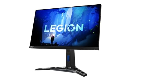 Lenovo Legion Y27q-30 - Monitor Gaming con EyeSafe, 27'' 2K QHD (IPS, 180Hz (OD), 0.5ms MPRT, HDMI,DP,USB, Cables DP y USB, FreeSync, Altavoces) Ajuste de inclinación/altura/giro/pivot - Negro