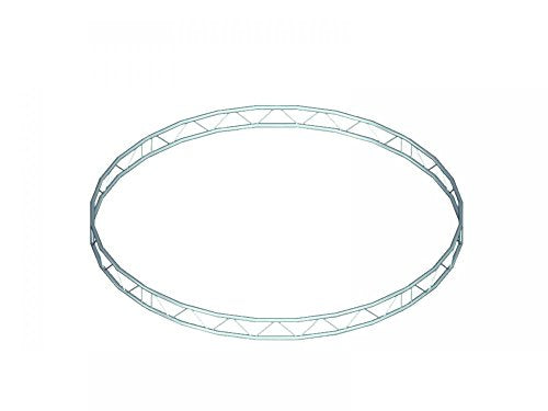 Blue-Music - Alutruss bilock círculo completo d = 1, 5 m (en el interior) vert.4tlg.