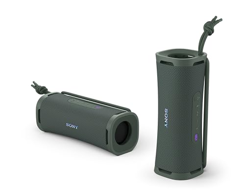 Sony ULT Field 1 Altavoz inalámbrico Bluetooth portátil con ULT Power Sound, Ultimate Deep Bass, IP67, Resistente a los Golpes, 12H de batería, Llamadas nítidas, Gris Bosque