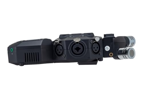 Zoom H8 Handy Recorder MS Pack Limited Special Edition | Paquete H8 con cápsulas de micrófono XYH-6 y MSH-6 en plata | Adecuado para una amplia gama de situaciones de grabación | Negro y plateado