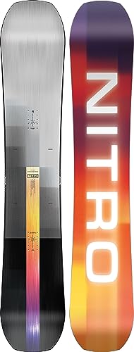 Nitro Tabla de Snowboard para Hombre Team BRD '24, Freestyleboard, Directional Twin, Trüe Camber, All-Terrain