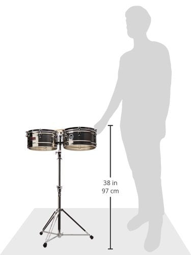 LP Latin Percussion Timbales Prestige Acero Inoxidable 13"/14" LP1314-S