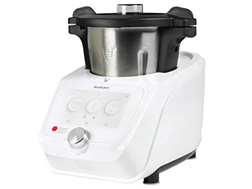Unbekannt SilverCrest Monsieur Cuisine Connect - Robot de cocina con accesorios estándar Weiß
