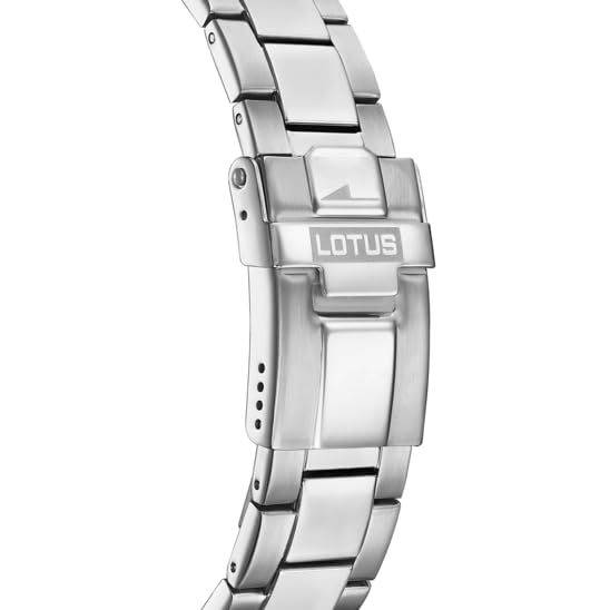 LOTUS Reloj Hombre 18912/3 Freedom Caja de Acero Inoxidable 316l Plateado Correa de Acero Inoxidable 316l Plateado