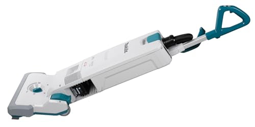 Makita VC010GZ Aspiradora Vertical sin escobillas, 3 Velocidades, Azul