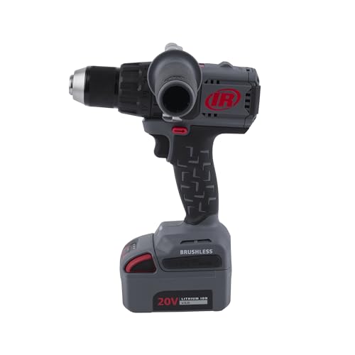 Ingersoll Rand D5241-K22-EU IQV20 Taladro Percutor Inalámbrico 20V Azul Carburo 13mm 120 Nm Motor sin Escobillas