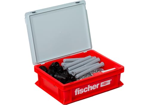 Fischer 571024 Tacos aislantes para la fijación de Cargas elevadas en Abrigos, Rojo, M16-M12/170