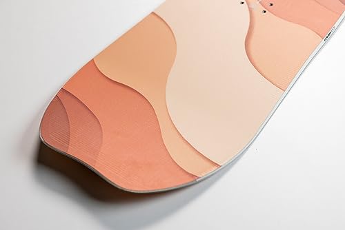 Nitro Tabla de Snowboard para Mujer, 24 All-Mountain Freeride Girls Powder Carving Board