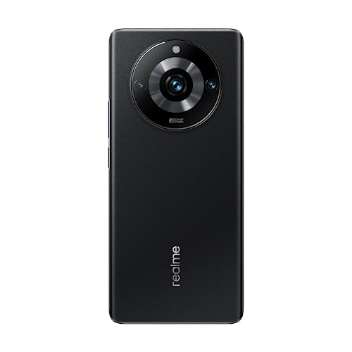 realme 11 Pro+ 5G 12+512GB Smartphone, Cámara SuperZoom OIS de 200 MP, Pantalla de visión curva de 120 Hz, gran batería de 5000 mAh, Carga SUPERVOOC de 100 W, Negro astral, Versión española