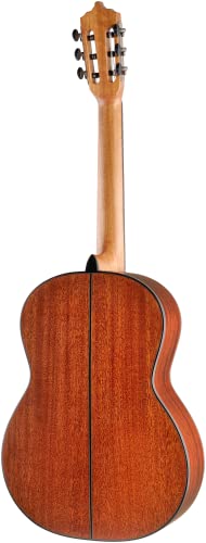 ARTESANO Guitarra de concierto Nuevo Verde, maciza, funda blanda
