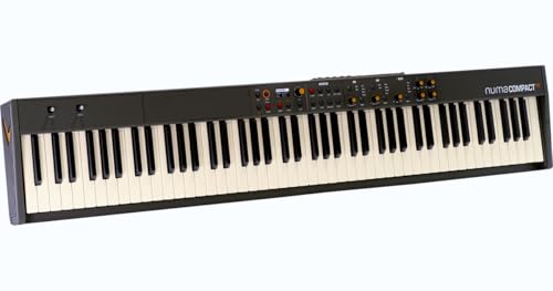 Studiologic NUMA COMPACT SE - Piano digital 88 notas tacto semi-pesado - amplificación 2x10 W