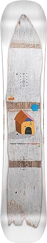 Nitro Tabla de Snowboard para Hombre Cheap TRILLS X WIGGLESTICK Wide ´24, Tabla de freestyleboard, Twin, Flat-out Rocker, Urban, Wide, para pies Grandes