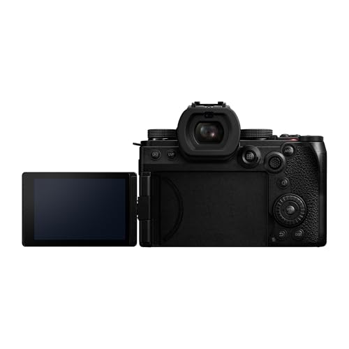 Panasonic LUMIX DC-S5M2XNE Cámara Marco Completo Sin Espejo, Grabación 4K 60P y 6K 30P, Pantalla Abatible, Wi-Fi, AF Híbrido De Fase, IS Activo, ISO Nativo Dual, con S-R1840E 18-40mm S Lente
