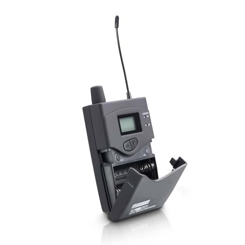LD Systems MEI 1000 G2 B5 BUNDLE - Sistema de monitoraje intraauditivo inalámbrico con 2 petacas y 2 auriculares intraauditivos - 584-607 MHz