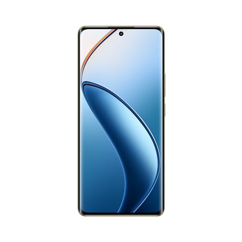 realme Teléfono Móvil 12 Pro+ 5G 8 + 256GB, Cámara periscopio para retratos, Sony IMX890 con OIS, Procesador Snapdragon 7s de 2ª generación 5G, Pantalla de visión curva de 120Hz, Submarine Blue