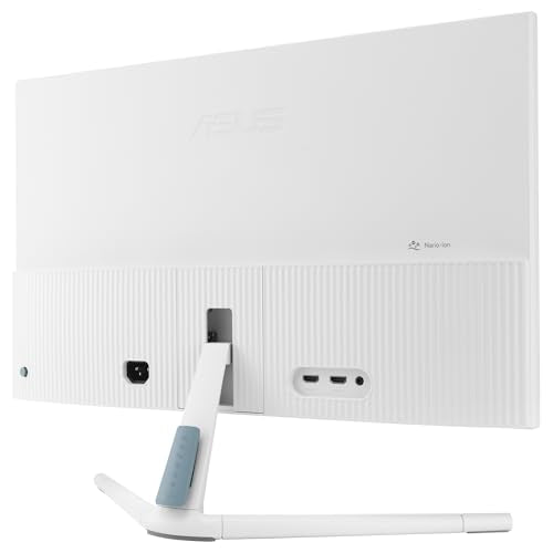ASUS VU249HFI-W Monitor Eye Care de 24 Pulgadas, 23.8 Pulgadas visibles, Full HD 1920 x 1080, IPS, 100Hz, SmoothMotion, Adaptive Sync, ionizador de Aire, tecnología Eye Care Plus, Filtro de luz Azul