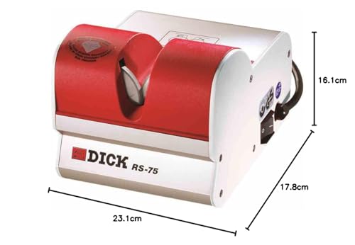 F. DICK RS-75 Máquina de afilar, Acero aleado, Gris, 23.1 x 17.8 x 16.100000000000001 cm