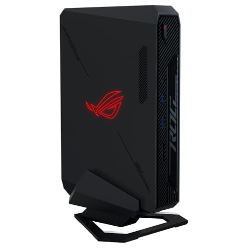 ASUS ROG NUC - Ordenador de sobremesa (Intel Core Ultra 9 185H, GeForce RTX4070, 32GB RAM DDR5, 1TB SSD, Windows 11 Home, no Incluye Cable de alimentación)