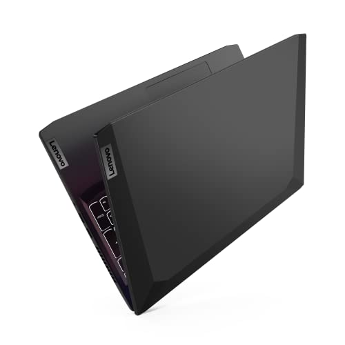 Lenovo Ideapad Gaming 315ACH6 15.6" - Ordenador portátil (Procesador Ryzen 5 5500H, 16 GB, 512 GB SSD, RTX 2050, Sin Sistema operativo), Negro - Teclado QWERTY Español
