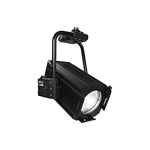 Elektrotechnik Schabus 500600 LED Faro Fresnel motorizada Pan/Tilt, metal, 150 W, Negro, 37 x 35 x 48 cm