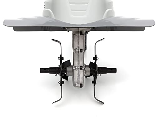 IKRA motoazada eléctrica motocultor cultivador Fem 1500, Ancho útil 17-45cm, 1500W, Incl. arado aporcador