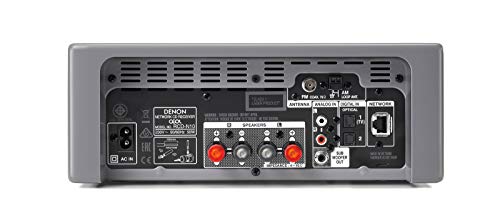 Denon Ceol/N10 - Microcadena con conexión en red, color gris