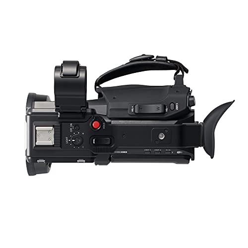 Panasonic HC-X2000E - Videocámara 4K (asa extraíble con LED y micrófono, lente Leica, Live Streaming, gran angular 25 mm, zoom óptico 24x, Wifi), negro