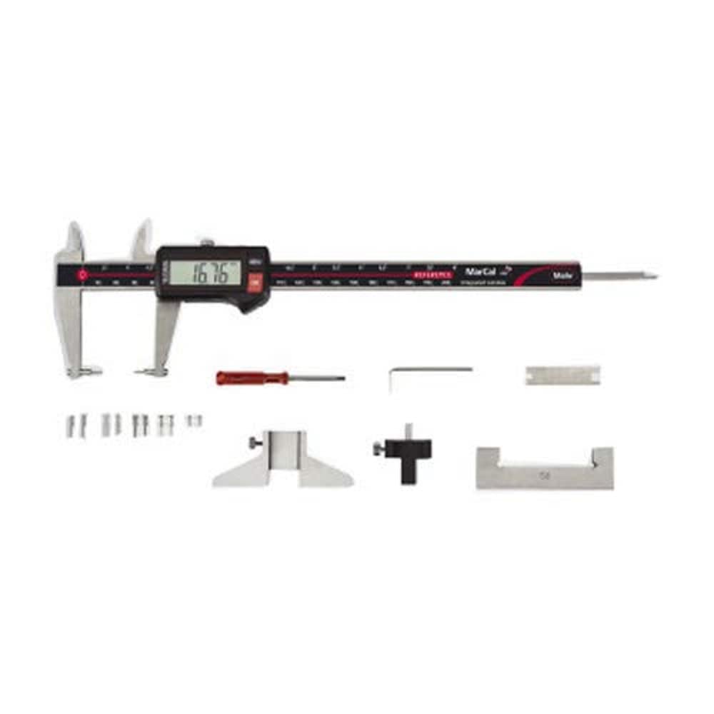 Mahr 4118907 MarCal 16 EWRi-V - Alicates universales digitales con accesorios, rango de 0 a 200 mm