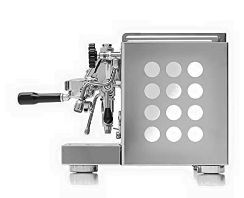 Rocket Appartamento Blanco | Máquina de café espresso compacta portafiltros – dos circuitos con grupo de preparación E61