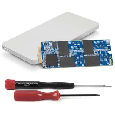 OWC 1.0TB Aura Pro 6G SSD y Kit de actualización Envoy Pro para MacBook Pro 2012-2013 con Pantalla Retina (S3DAP12KT01)