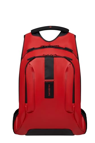 Samsonite Paradiver Light Mochila para ordenador portátil L+, 15,6", 48 cm, 24 l, rojo (Flame Red)