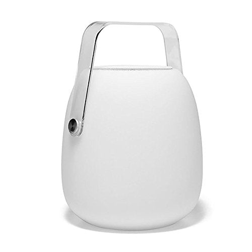Lumisky Altavoz Bluetooth SO PLAY inalámbrico, con LED blanco/multicolor regulable, altura de 30 cm, con mando a distancia