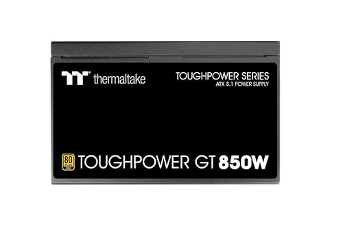 Thermaltake Toughpower GT 850W | ATX 3.1 | PCIe 5.1 | 80+ Gold | Modular