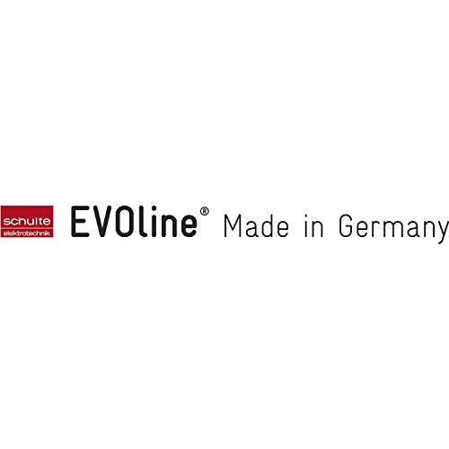 EVOline Backflip – Enchufe retráctil de 2 enchufes con cargador USB-C, plástico/cristal blanco mate
