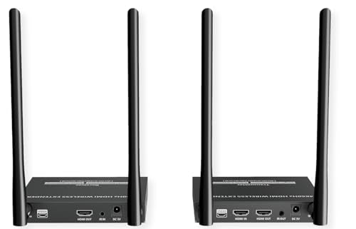 VALUE Kit inalámbrico HDMI 4K (TX+RX) Emisor y Receptor HDMI hasta 50 m