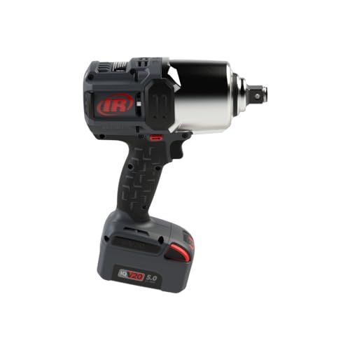 Ingersoll-Rand W8171-K2-EU Llave de Impacto Inalámbrica de 3/4" 20V Kit con 2 Baterías, 2710 Nm, Anillo de Fricción con Orificio Pasante, Tipo Pistola