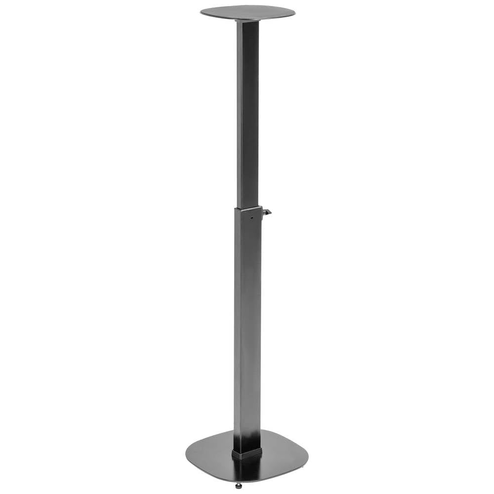 My Wall HS 23L Pedestal para Altavoz Extensible, Soporte de Suelo, Altura Ajustable Negro 2 Piezas.