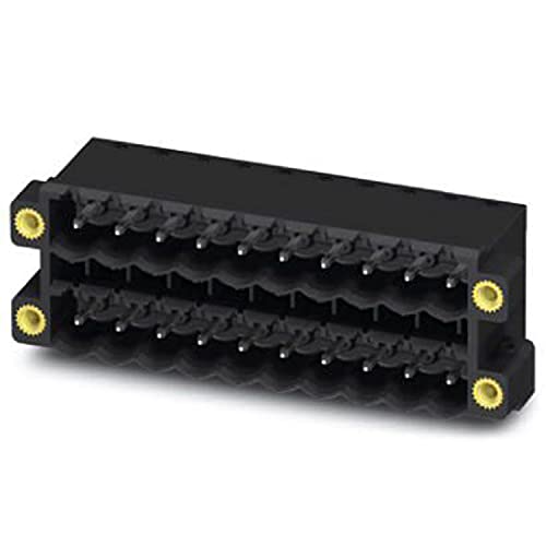 PHOENIX CONTACT CCDN 2,5/18-G1F-5,08 P26 THR - Conectores para placa de circuito impreso (12 A, 320 V, 36 polos, CCDN 2,5/..-G1F-THR), color negro