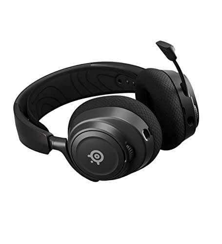 SteelSeries Arctis Nova 7 Wireless - Cascos Gaming Inalámbricos Multisistema - Controladores magnéticos de neodimio - 2,4GHz + Bluetooth - 38h de batería - Micro ClearCast Gen2 IA - PC,PS5,VR