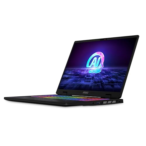 MSI Pulse 16 AI C1VFKG-006XFR Intel Core Ultra 7 155H Ordinateur portátil 40,6 cm (16") Quad HD+ 16 Go DDR5-SDRAM 1 a SSD NVIDIA GeForce RTX 4060 Wi-Fi 6E (802.11ax) Dos gratuit Noir