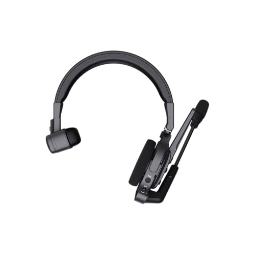 Accsoon - CoMo - Incluye un Auricular anfitrión y Dos Auriculares remotos - Diseño ergonómico - Alcance de 400 Metros