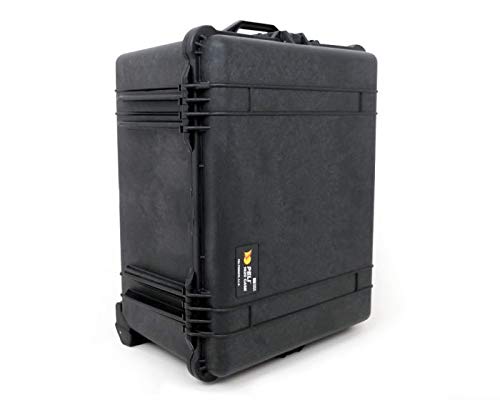 PELI 1620 Maleta fotográfica Profesional, IP67 estanca e Impermeable al Polvo, 72L de Capacidad, Fabricada en Alemania, con Espuma Personalizable, Color Negro