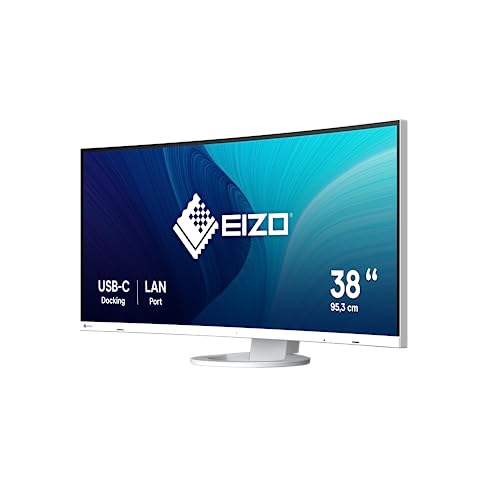 EIZO FlexScan EV3895-WT LED Display 95,2 cm (37.5") 3840 x 1600 Pixeles Ultra-Wide Quad HD+ Blanco FlexScan EV3895-WT, 95,2 cm (37.5"), 3840 x 1600 Pixeles, Ultra-Wide Quad HD+, LED, 5 ms,