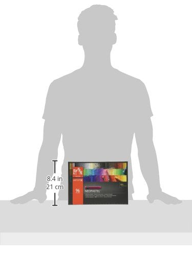 Caran Dache - Caja de cartón con 96 colores surtidos