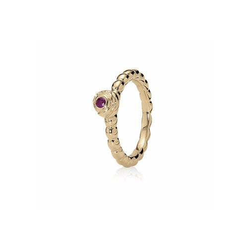 Pandora 150106RU-56 - Anillo de oro amarillo de 14 quilates, talla 16 (17,84 mm)