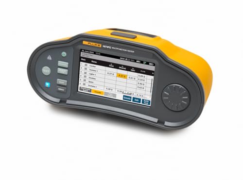 Comprobador de instalación multifunción Fluke 1674 FC SCH/1630/FTT suministrado con medidor de bucle de tierra y software Fluke TruTest