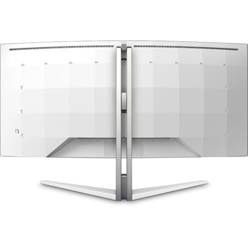 Philips Evnia 34M2C7600MV - Monitor Curvo para Juegos WQHD de 34", 165 Hz, HDR1400, FreeSync Premium Pro, Compatible con G-Sync (3440x1440, HDMI 2.1, DisplayPort, USB-C, Hub USB) Blanco